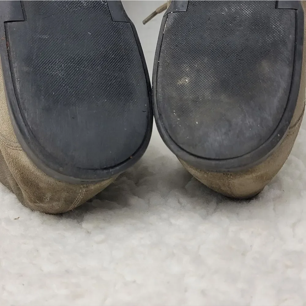 Tod’s Men’s Suede Desert Chukka Boots Gray Lace Up Made In Italy Size 9.5